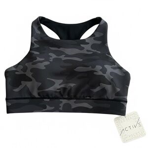YELETE Active Camoflage Sport Bra M NWT
